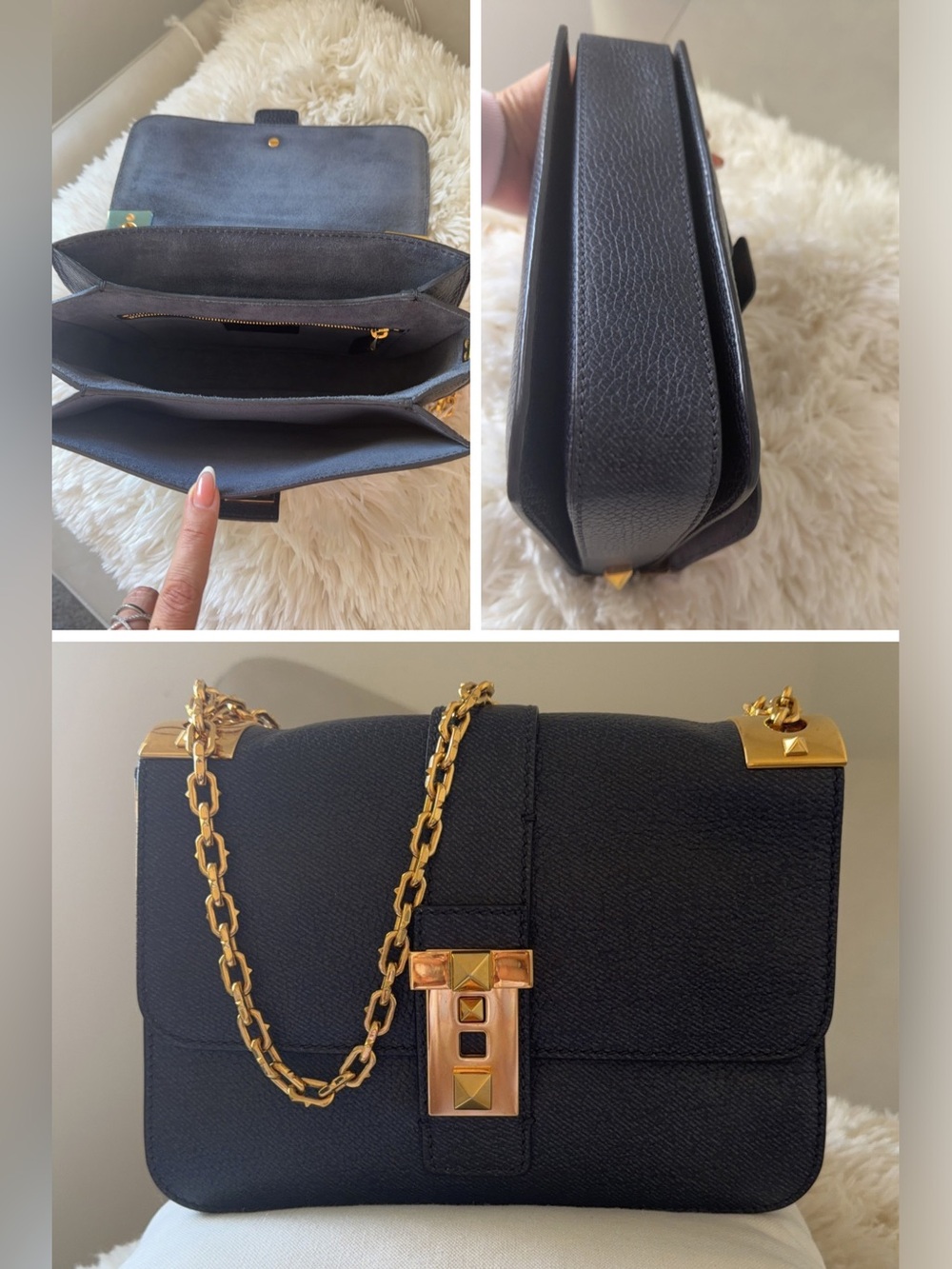 Valentino Garavani Román Stud Shoulder Bag